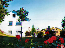 Hausansicht - Bauernhof Beyer, Oberscheinfeld-Stierh�fstetten, Naturpark Steigerwald